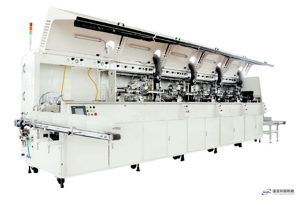 TYS-601UV4全自動UV四色圓扁兩用絲印機(jī)